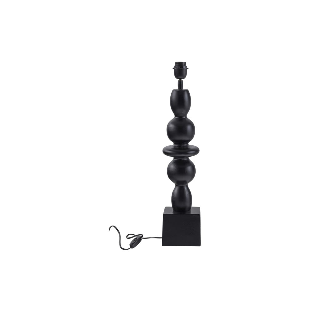 Fekete lámpa állvány 65 cm chrissie – woood