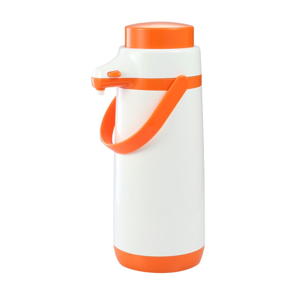 Narancssárga termosz pumpával 1,7 l Family Colori - Tescoma