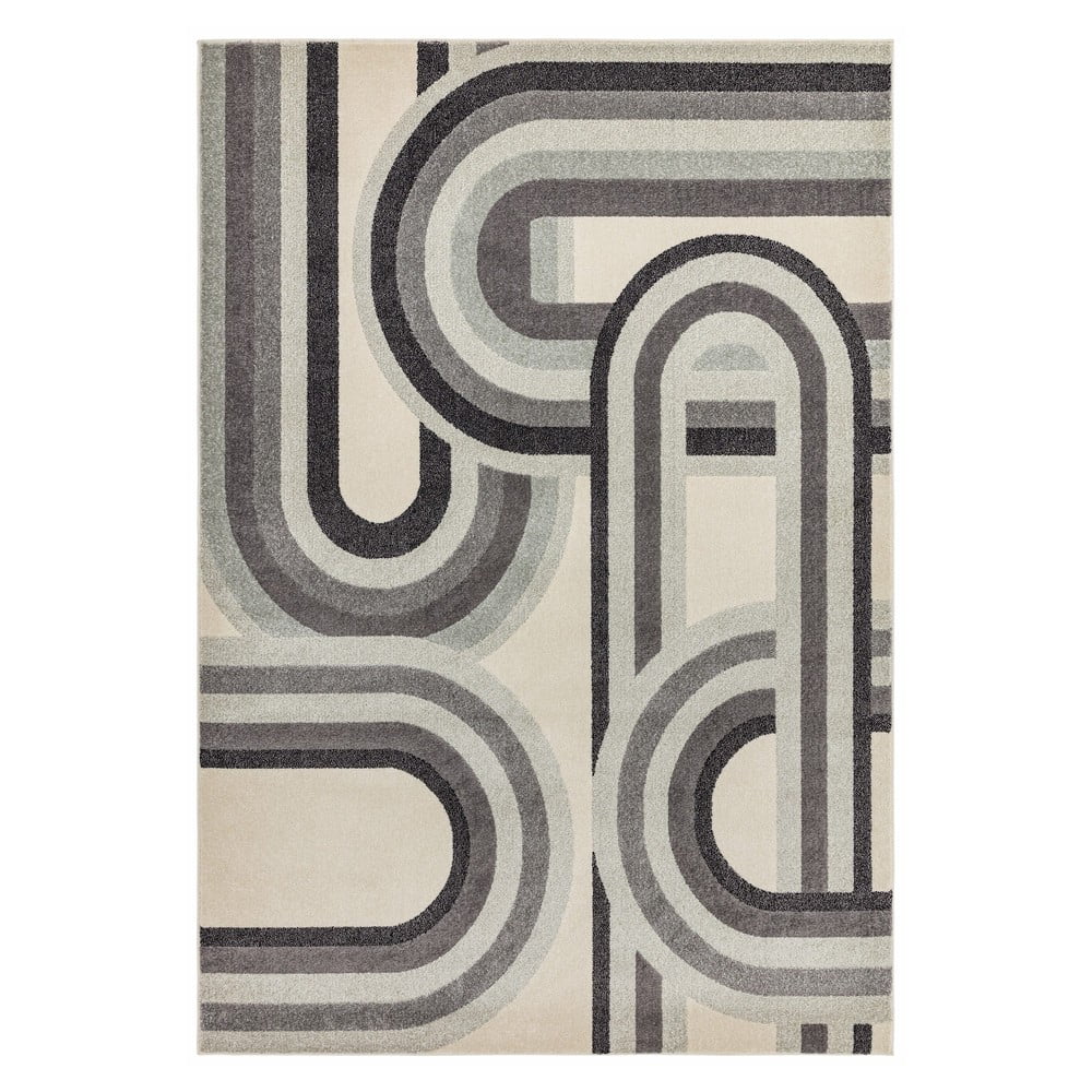 Szürkésbézs szőnyeg 80x150 cm Nova Retro Grey – Asiatic Carpets