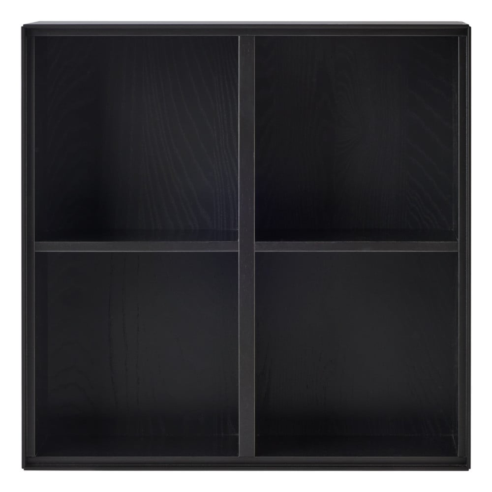 Fekete fali könyvespolc 68x68 cm edge by hammel – hammel furniture