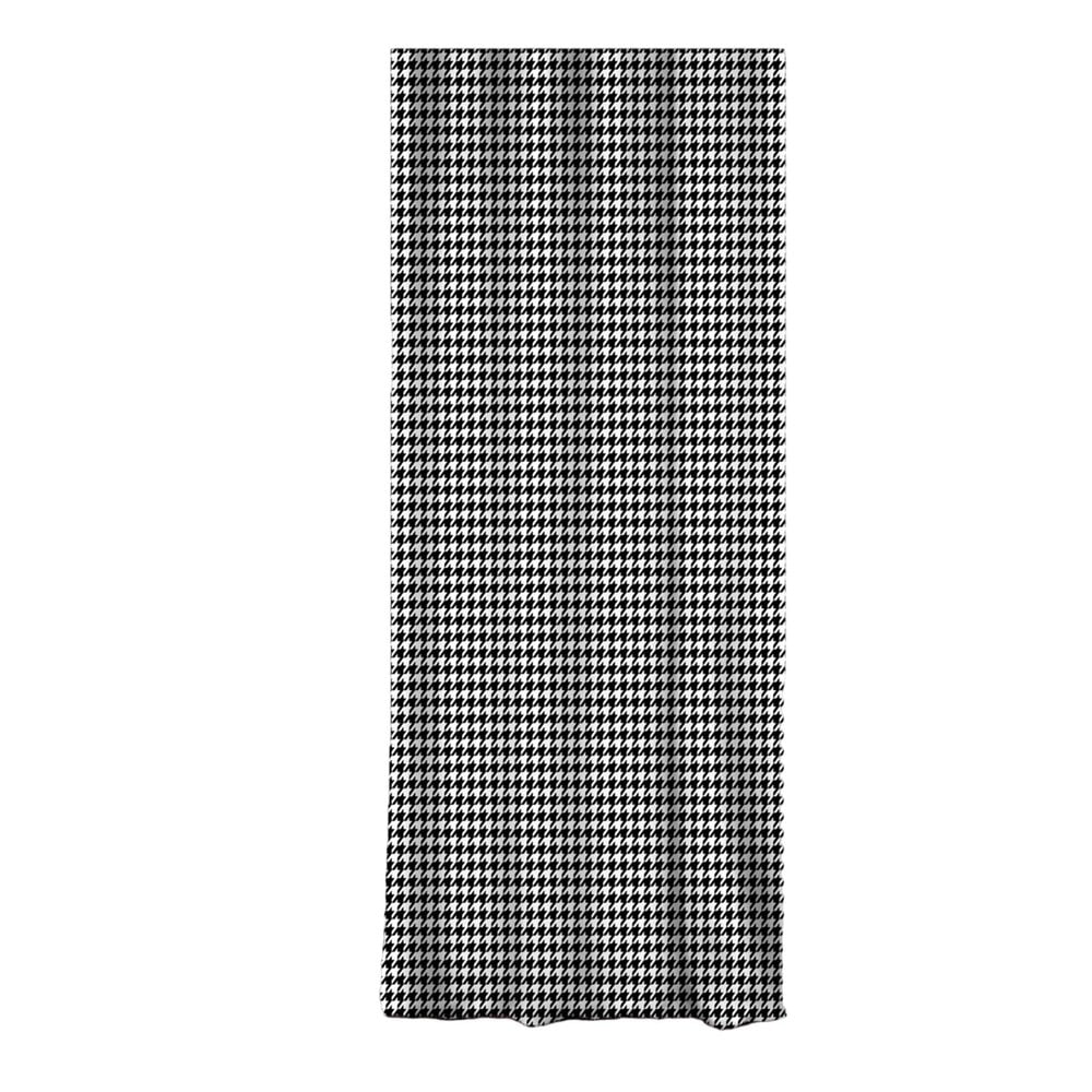 Fekete-fehér függöny 140x260 cm – Mila Home