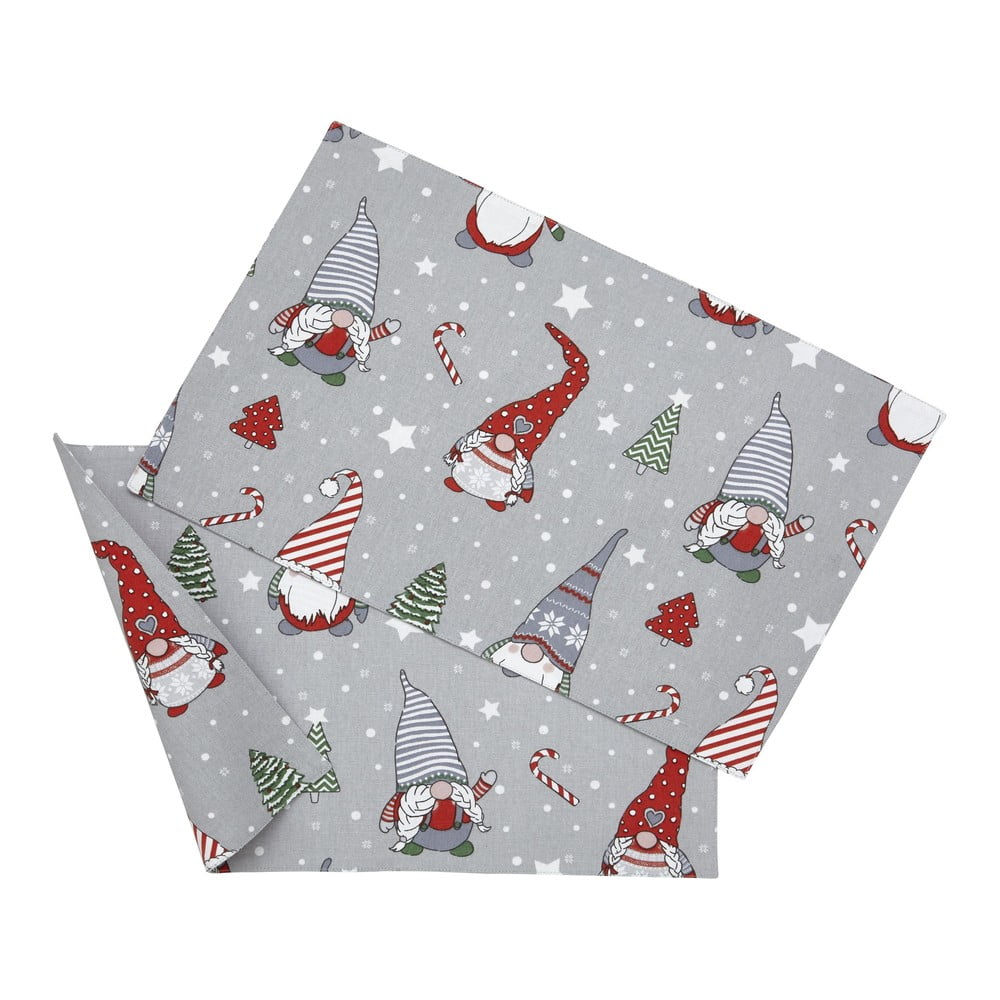 Karácsonyi mintás textil tányéralátét szett 2 db-os 30x46 cm Gnomes – Catherine Lansfield