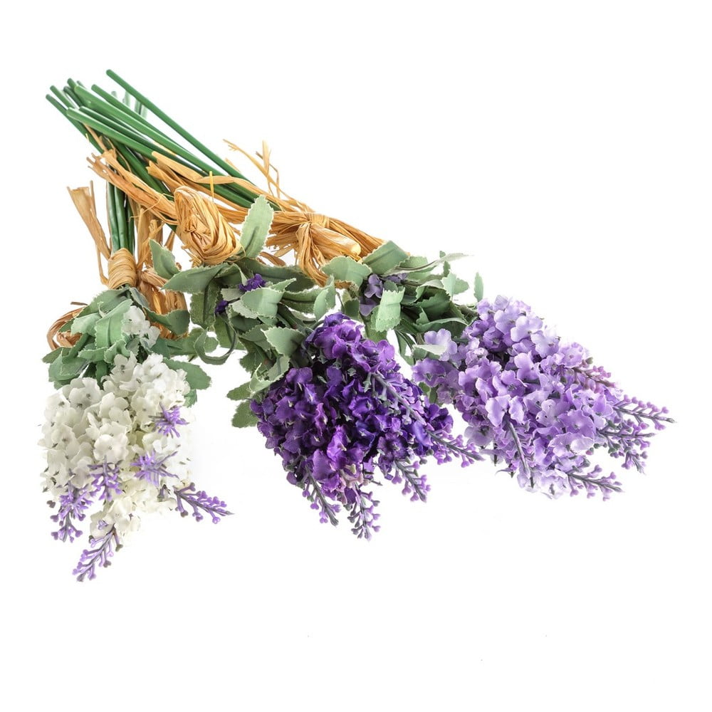 Művirág szett 3 db-os Lavender Bouquet – Casa Selección