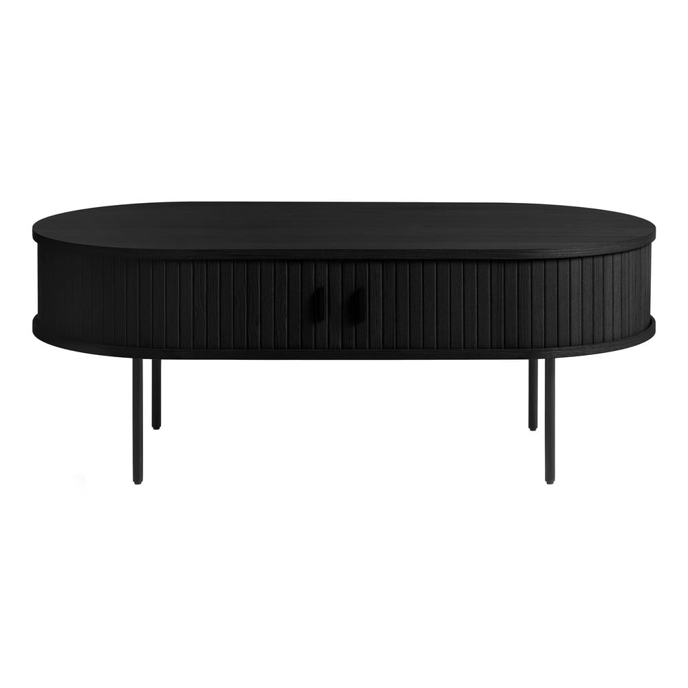 Fekete dohányzóasztal 60x120 cm nola – unique furniture