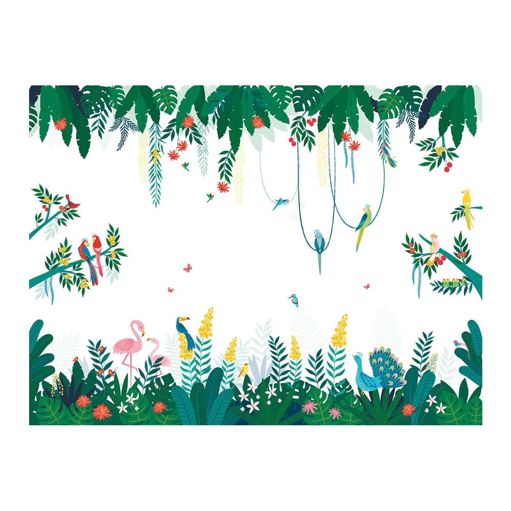 Gyerek tapéta 400 cm x 248 cm Tropical Mood – Lilipinso
