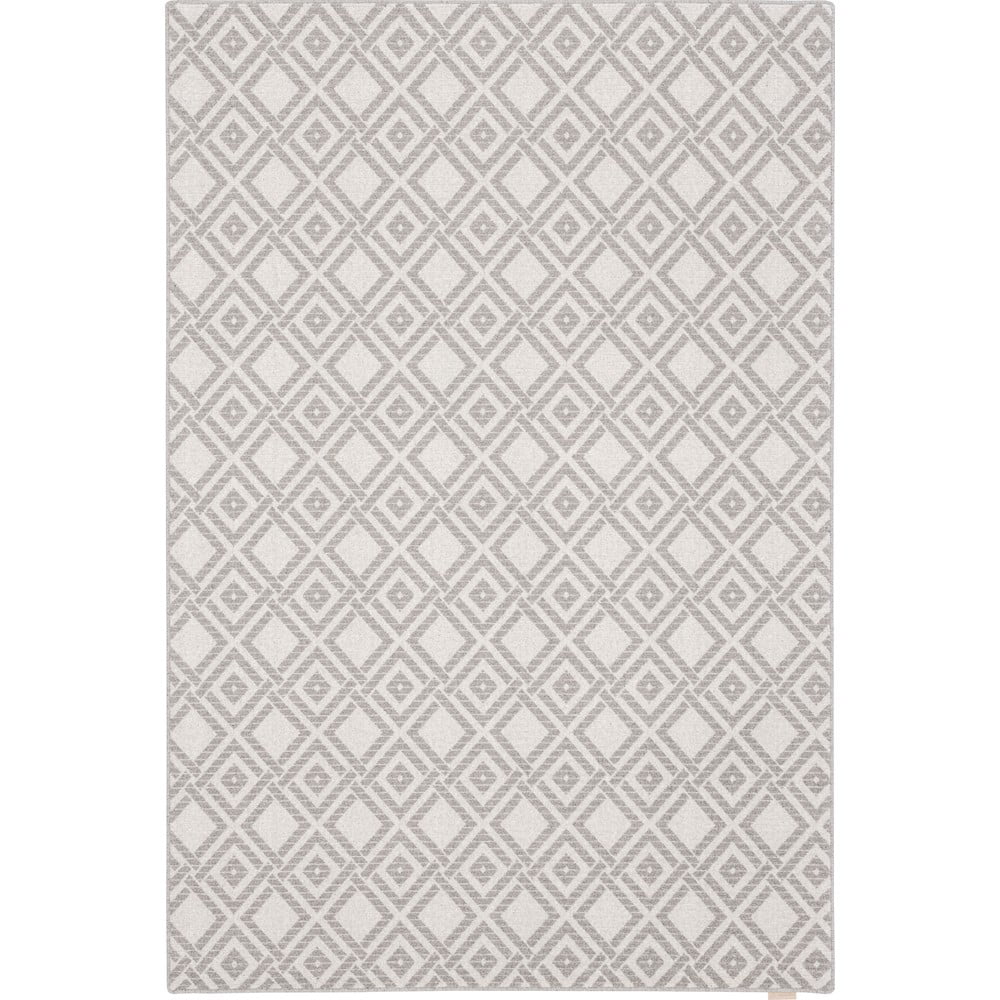 Világosszürke gyapjú szőnyeg 160x230 cm wiko – agnella