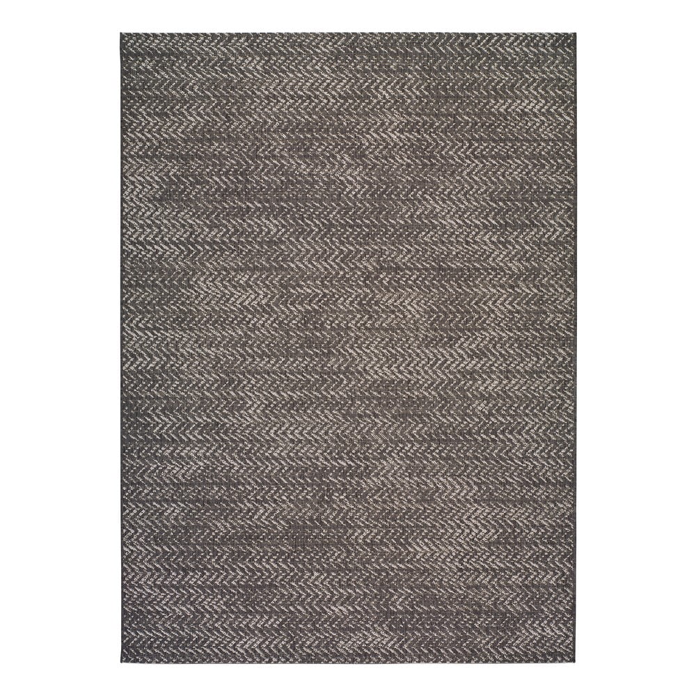 Antracitszürke kültéri szőnyeg 200x290 cm panama – universal