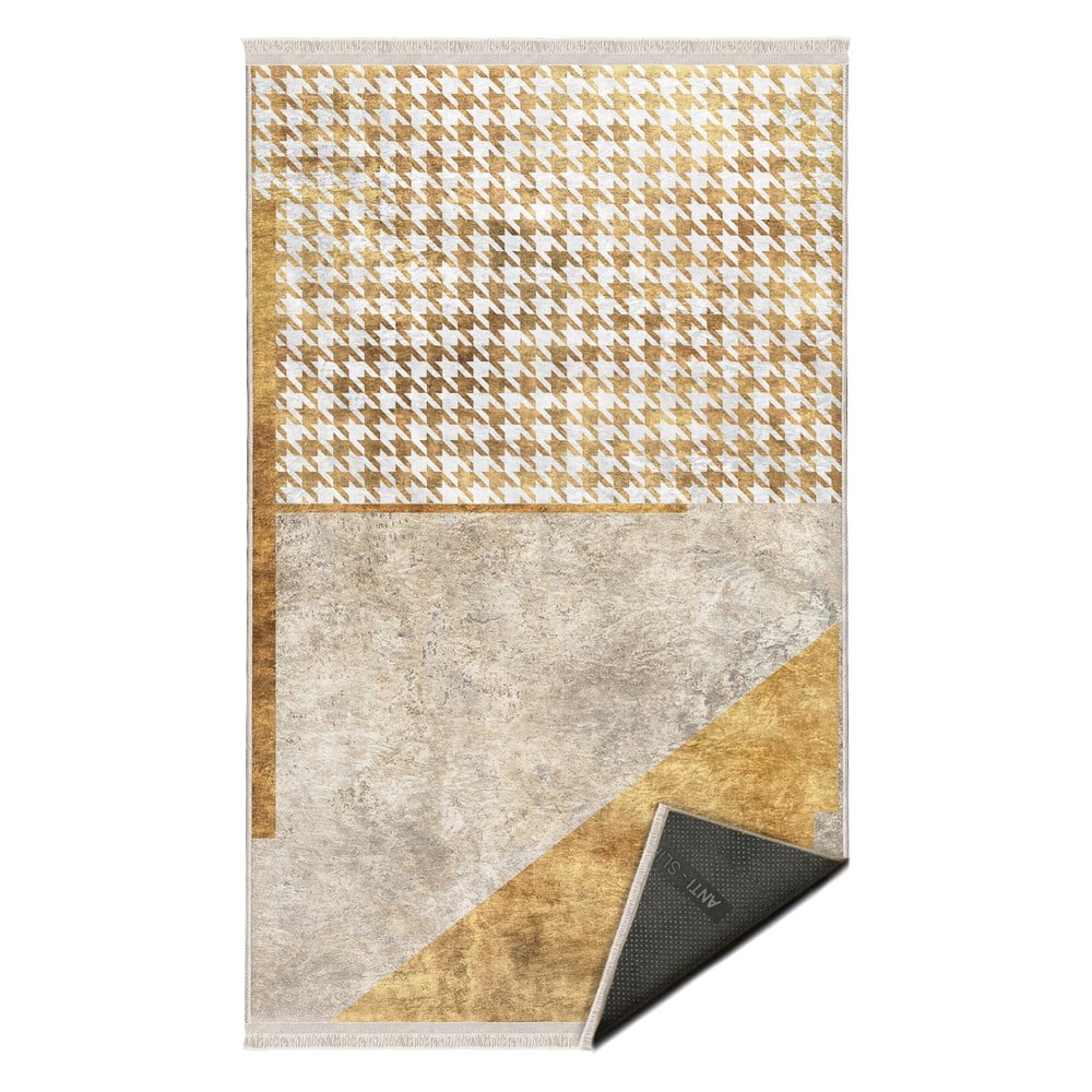 Bézs-aranyszínű szőnyeg 160x230 cm – Mila Home