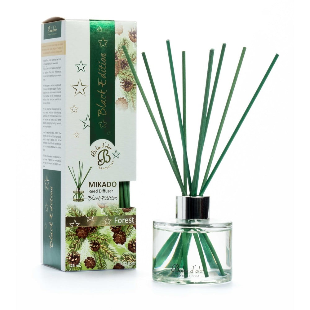 Mikado párologtató fenyőerdő illattal, 125 ml - Boles d´olor