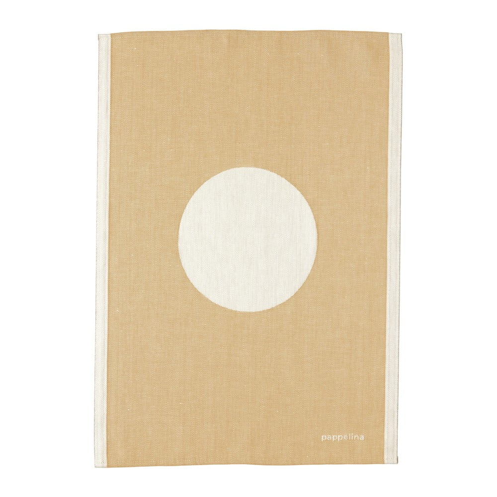 Lenkeverék konyharuha 46x66 cm Vera Ochre – Pappelina