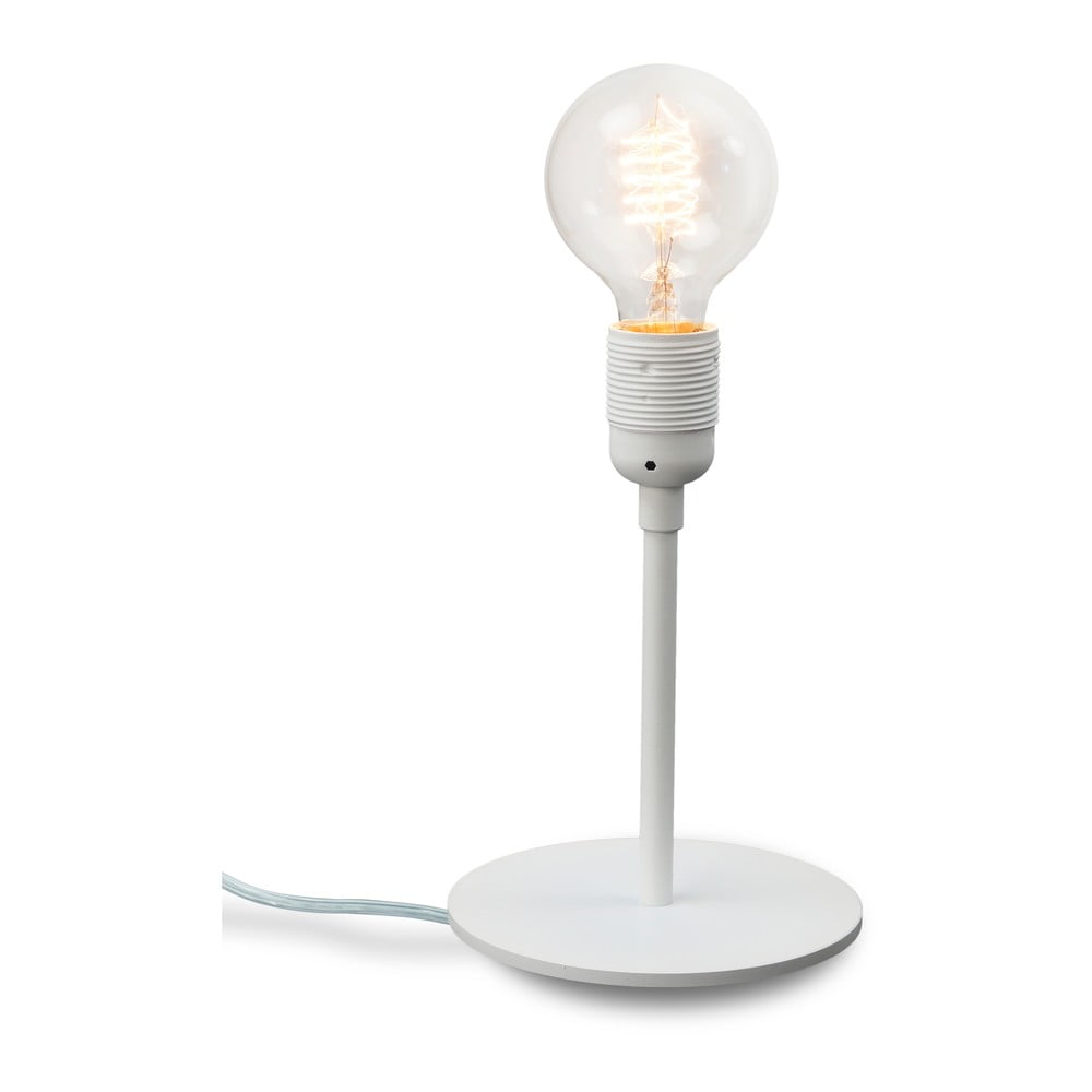 Uno fehér asztali lámpa - Bulb Attack