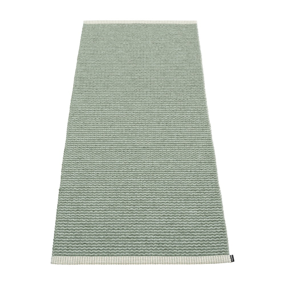 Világoszöld kültéri-beltéri futószőnyeg 60x150 cm Mono Sage Army – Pappelina