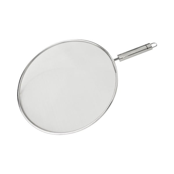 Food & More Oval rozsdamentes acél védőszita, ø 29 cm - Fackelmann