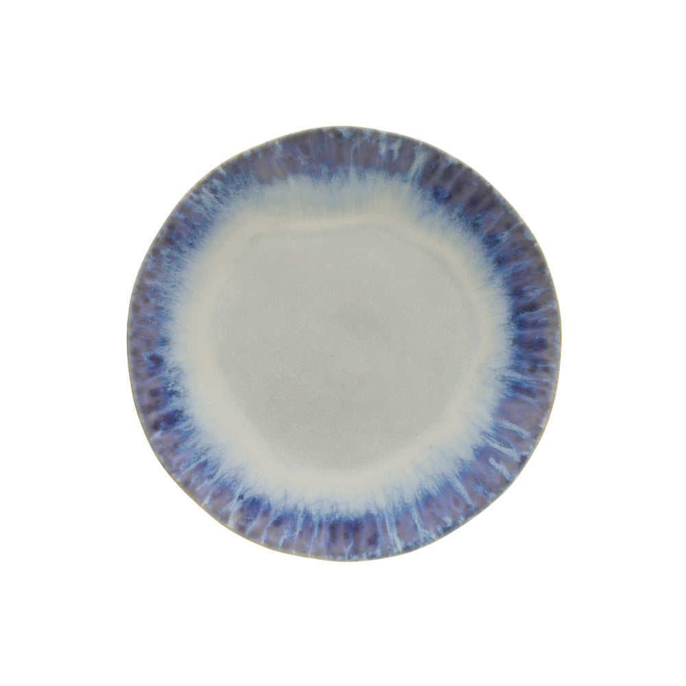 Brisa kék-fehér agyagkerámia tányér, ⌀ 26,5 cm - Costa Nova