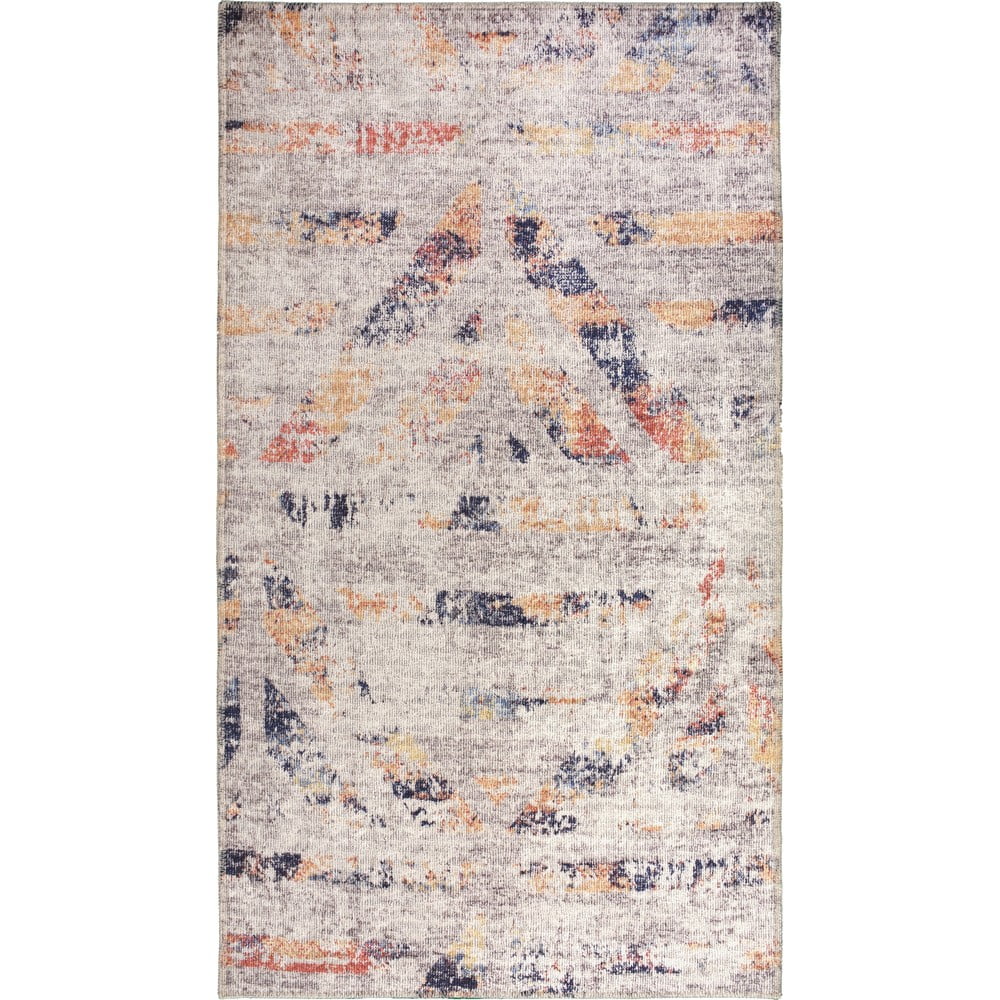 Fehér-bézs mosható szőnyeg 150x80 cm - Vitaus