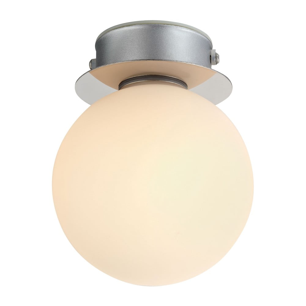 Fehér-ezüstszínű fali lámpa Mini – Markslöjd