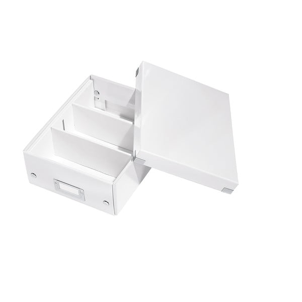 Office fehér rendszerező doboz, hossz 28 cm - Leitz