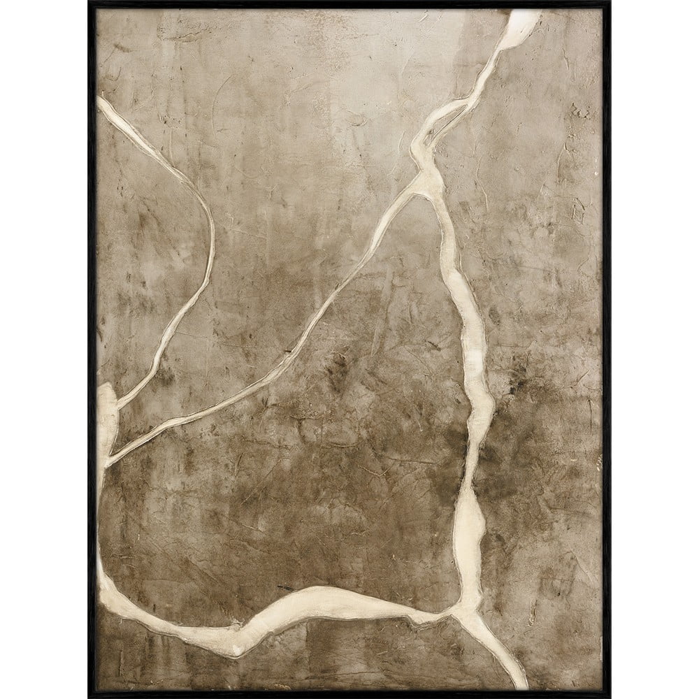 Kézzel festett kép 90x120 cm Vibranium – Malerifabrikken