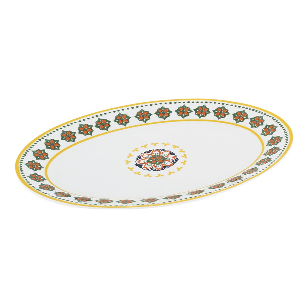 Gardeny porcelán tálaló tányér, 29,5 x 21 cm - Villa Altachiara