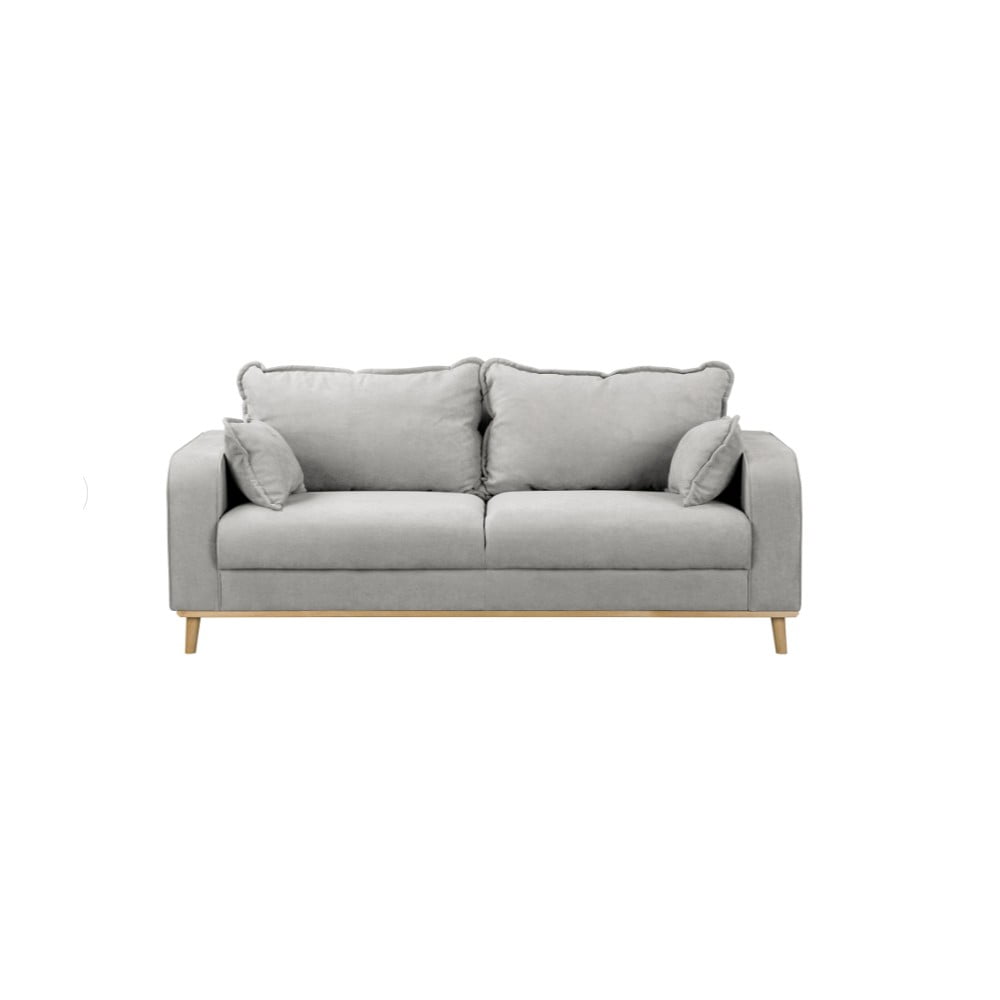 Világosszürke kanapé 193 cm beata – ropez