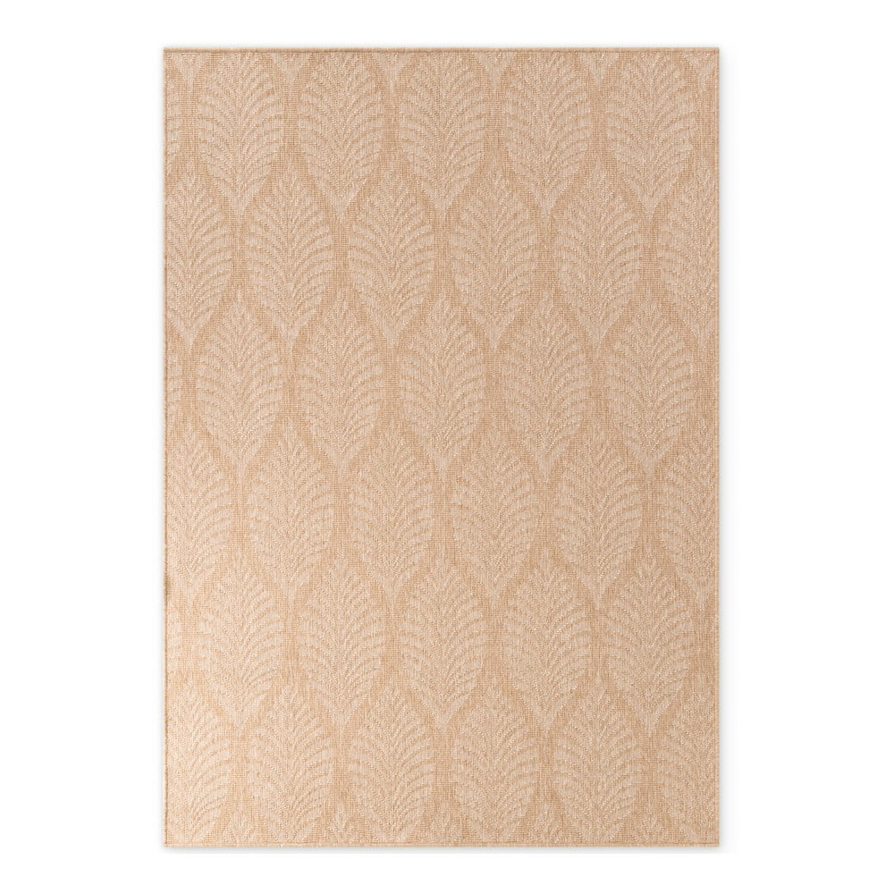 Bézs-elefántcsont színű kültéri-beltéri szőnyeg 120x170 cm Duet Liora – NORTHRUGS