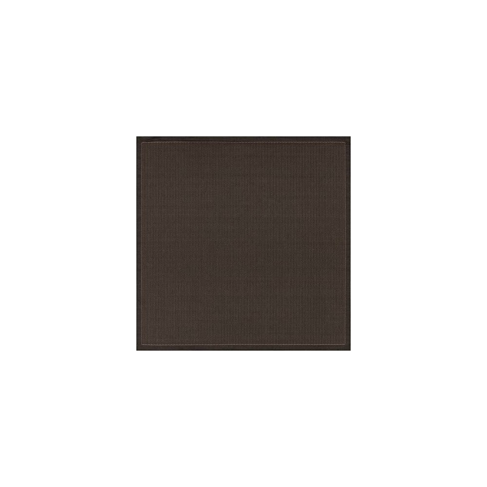 Tatami fekete kültéri szőnyeg, 200 x 200 cm - floorita