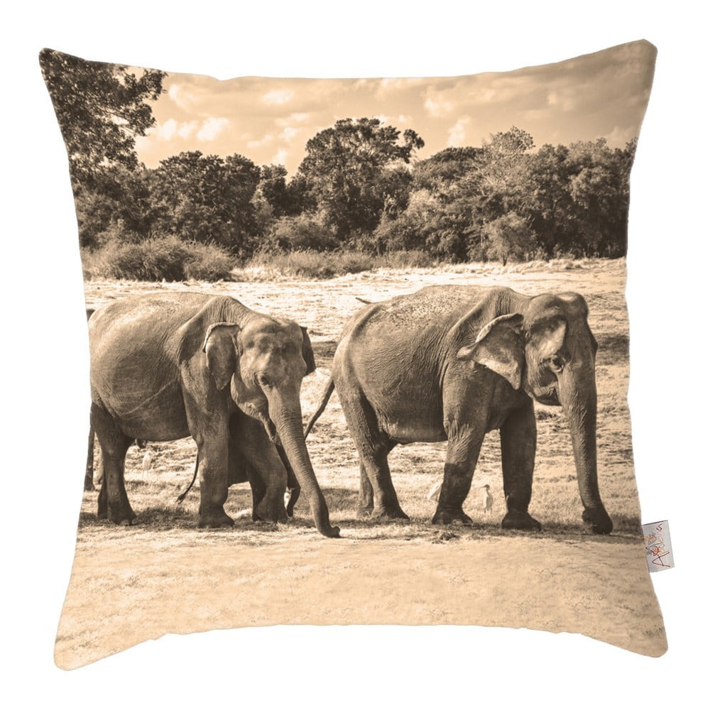 Elephants párnahuzat, 43 x 43 cm - Mike & Co. NEW YORK
