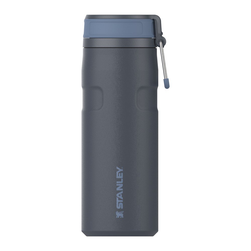 Sötétkék termosz 470 ml The IceFlow™ Bottle Twist Flip Twilight – Stanley