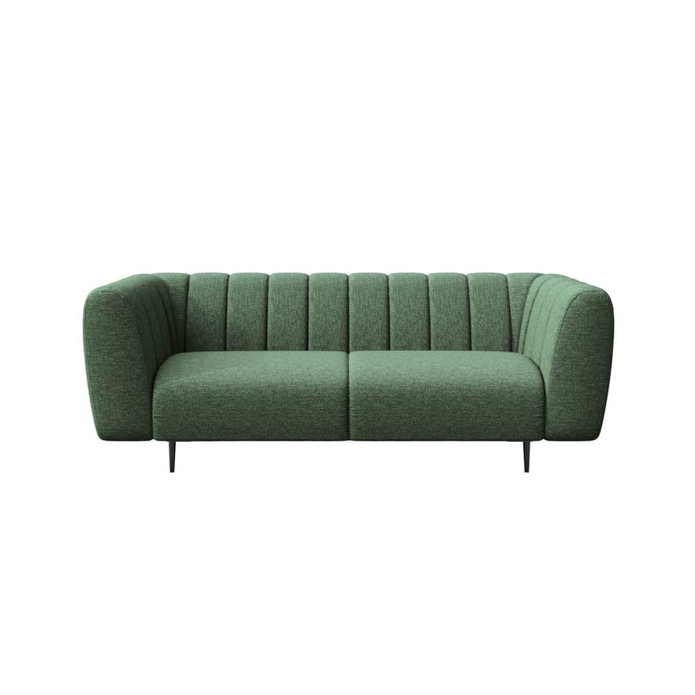 Sötétzöld kanapé 210 cm Shel – Ghado