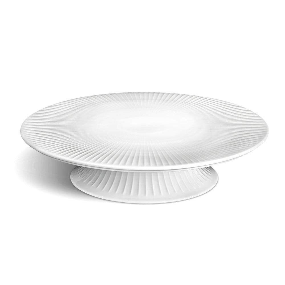 Hammershoi Cake Dish fehér porcelán tortatartó, ⌀ 30 cm - Kähler Design