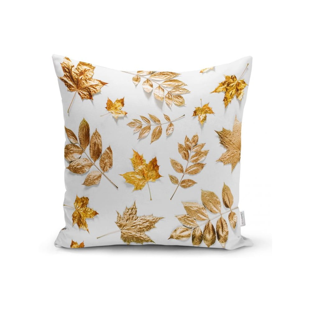 Golden Leaf párnahuzat, 42 x 42 cm - Minimalist Cushion Covers