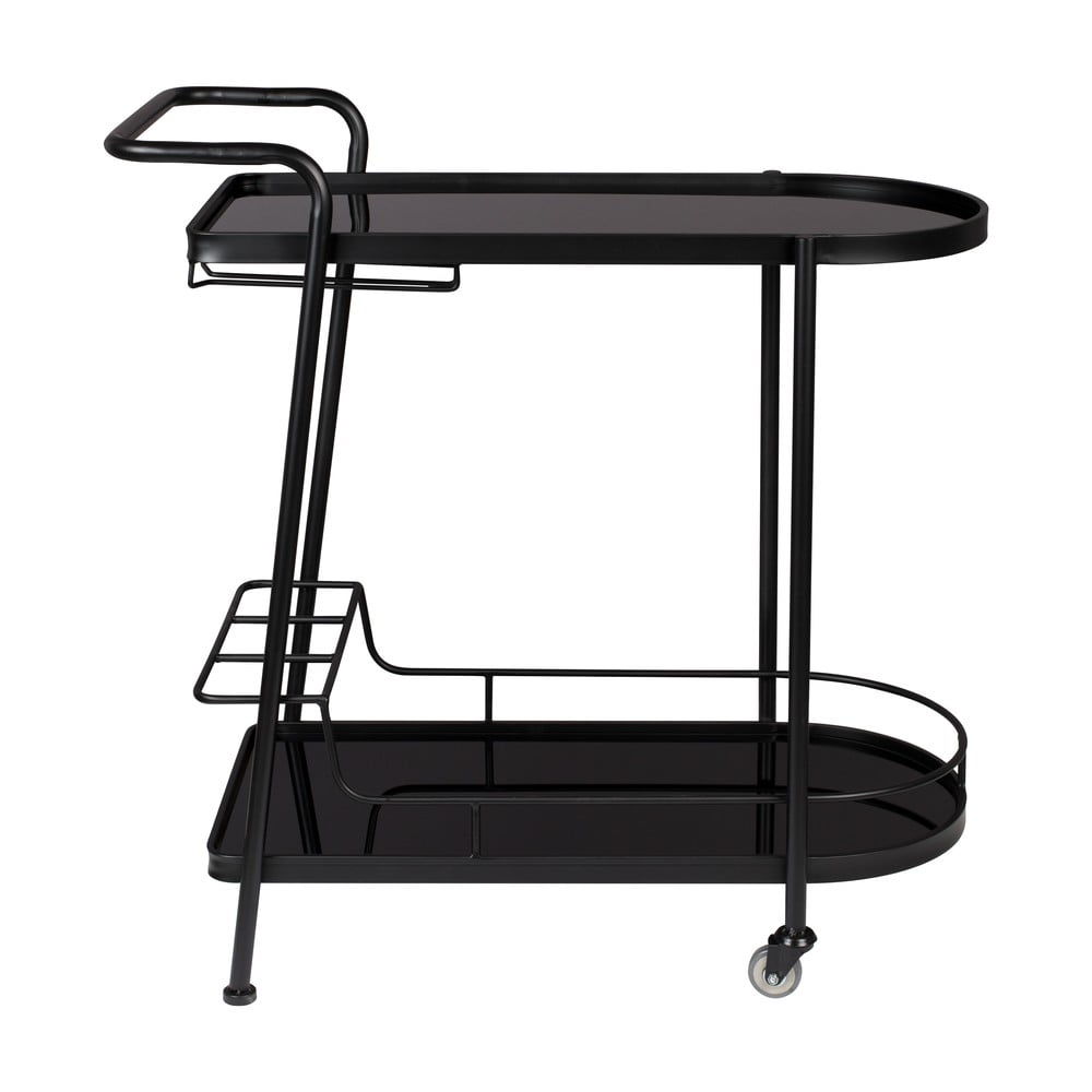 Üveg zsúrkocsi 40x78,5 cm Giulia – Dutchbone