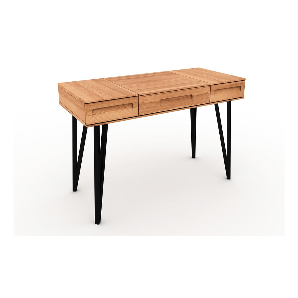 Bükkfa fésülködőasztal 120x53 cm golo - the beds