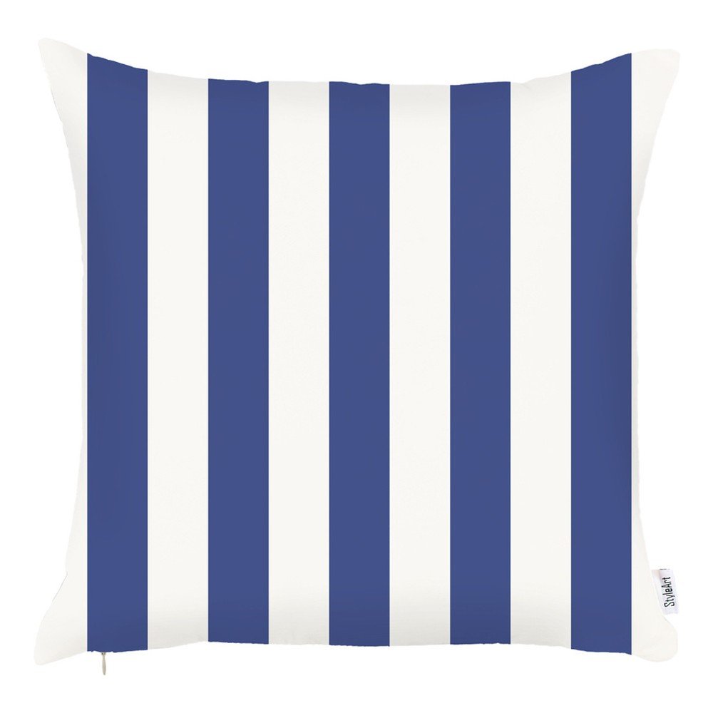 Sail Stripes kék párnahuzat, 43 x 43 cm - Mike & Co. NEW YORK