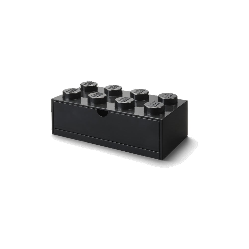 Brick fekete fiókos doboz, 31,6 x 11,3 cm - LEGO®