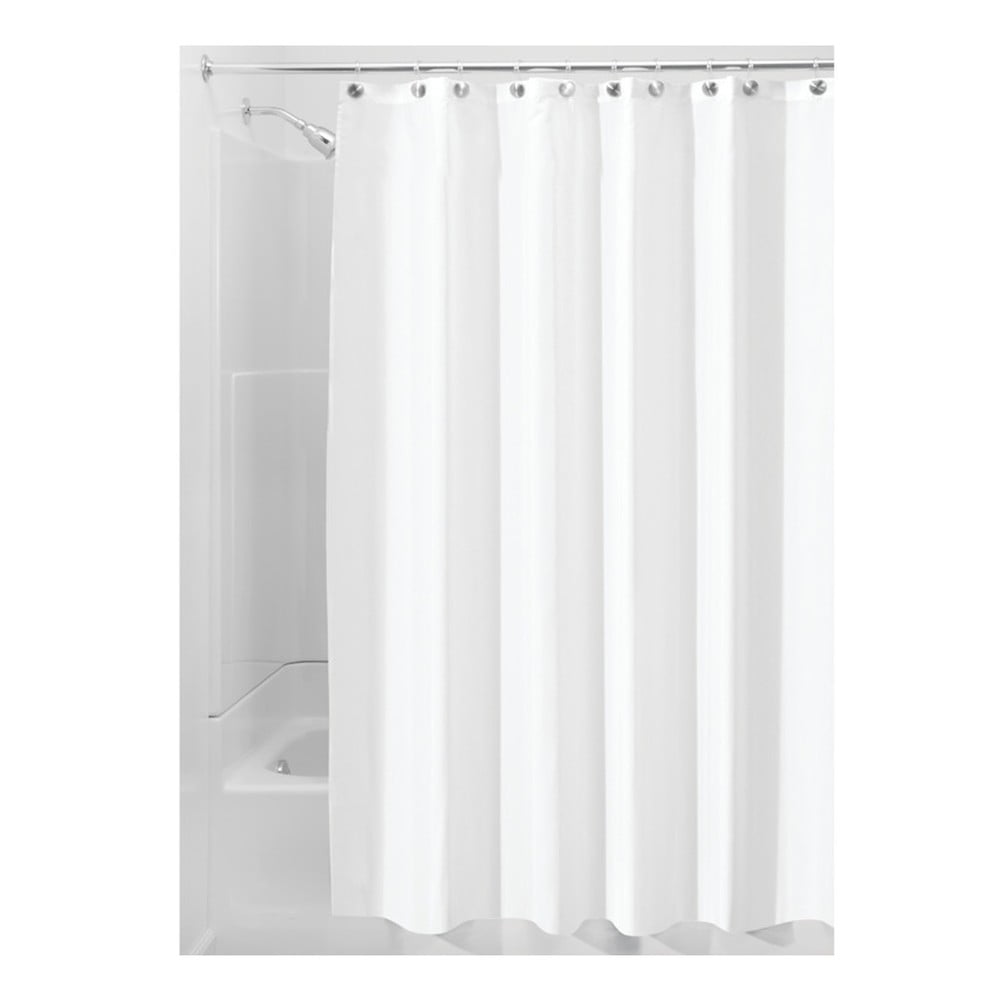Poli zuhanyfüggöny, iDesign, 183x183 cm, poliészter, fehér
