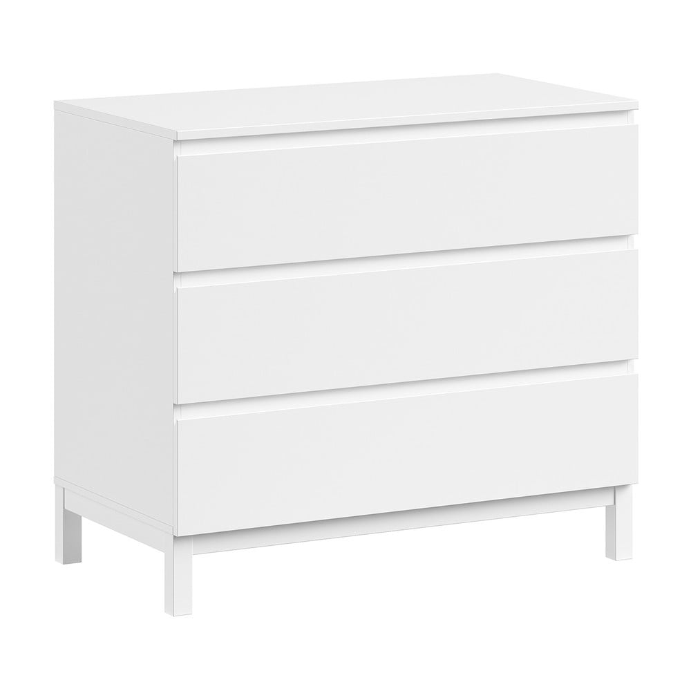 Fehér gyerek komód 99x89x57 cm Eva – Vipack