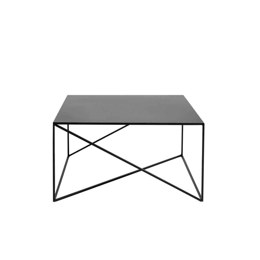 Customform memo fekete dohányzóasztal, 80 x 80 cm - custom from