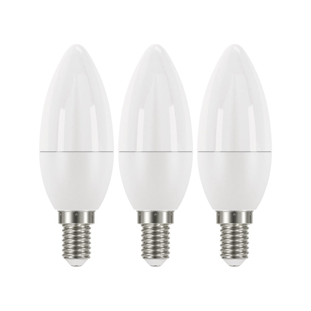 Classic Candle Natural White 3 db LED izzó, NW, 5W E14 - EMOS