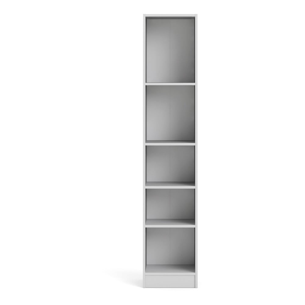 Basic fehér könyvespolc , 41 x 203 cm - Tvilum
