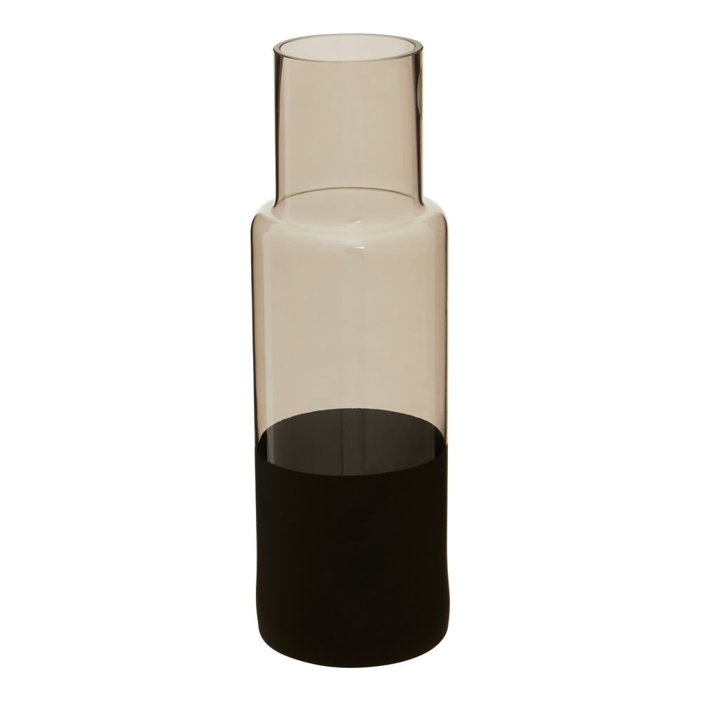 Cova üvegváza fekete részletekkel, magasság 30 cm - Premier Housewares