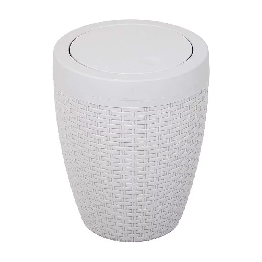 Premium világosbézs fürdőszobai szemetes, 5 l - Addis