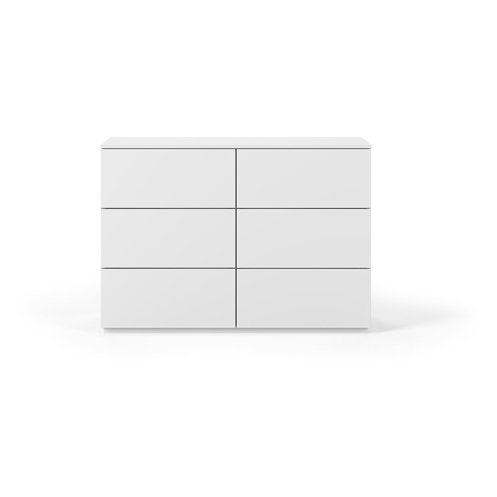 Fehér fiókos komód, 120 x 84 cm join - temahome