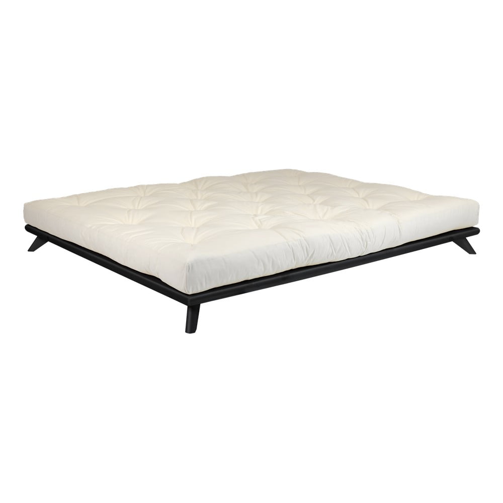 Senza Bed Black ágy, 160 x 200 cm - Karup Design