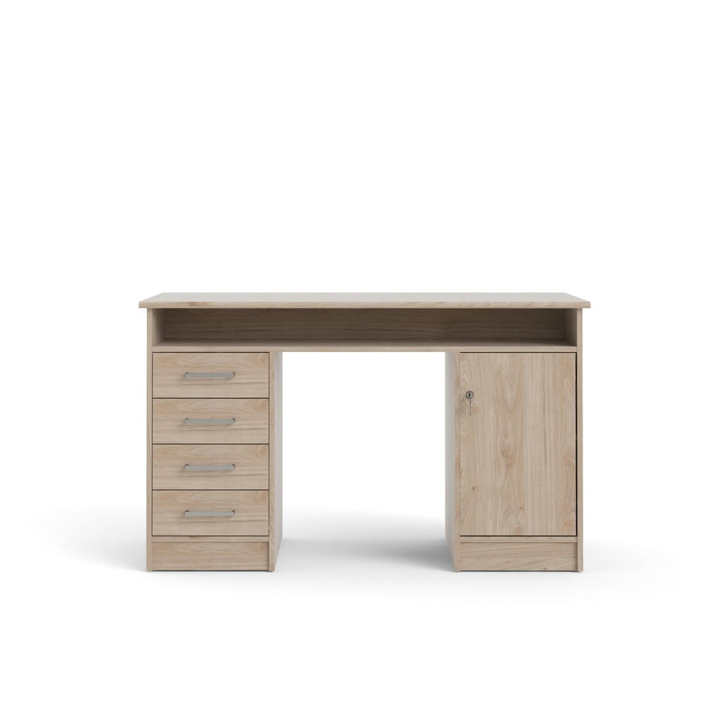 Function Plus íróasztal tölgyfa dekorral - Tvilum