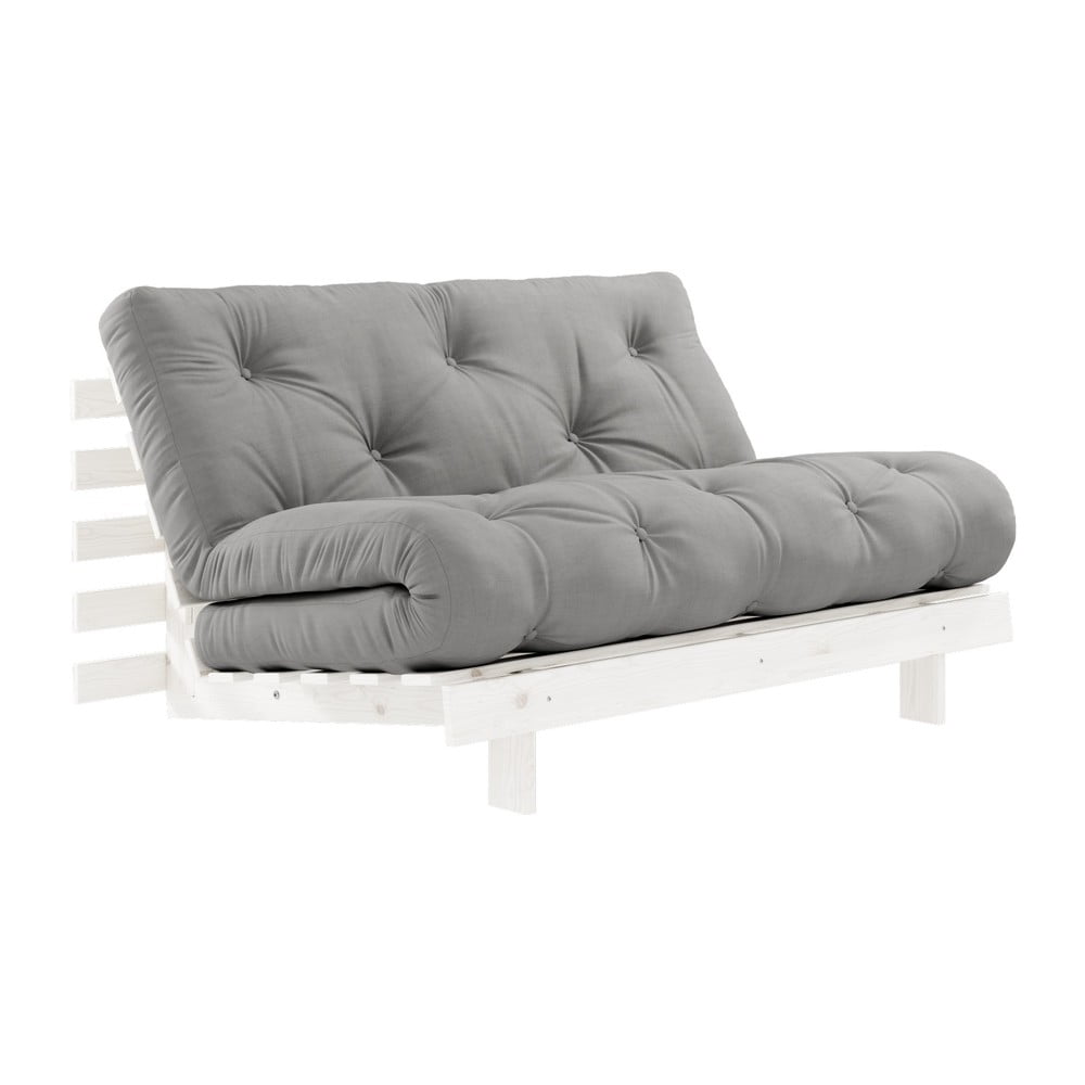 Roots szürke kinyitható kanapé 140 cm - Karup Design