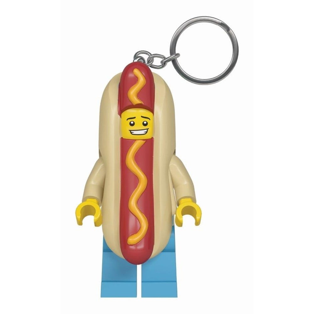 Hot Dog világító kulcstartó - LEGO®