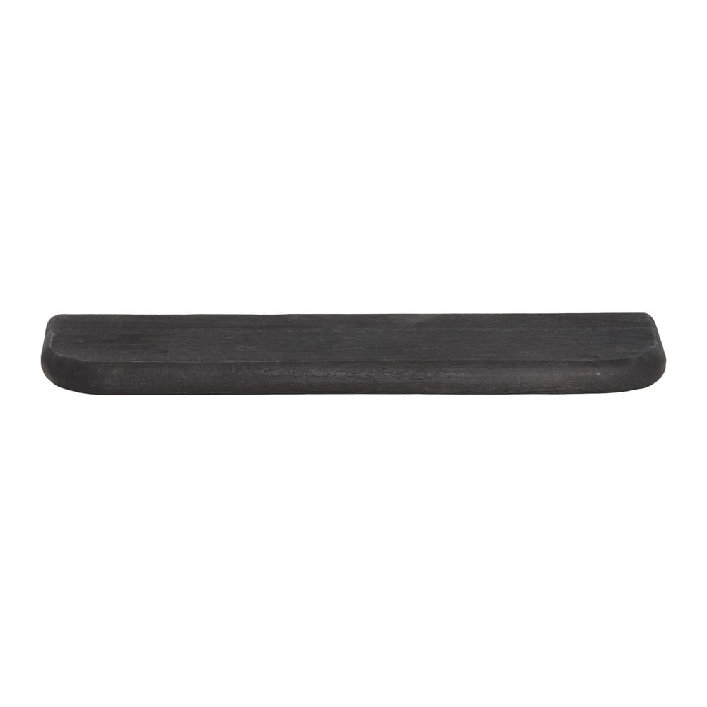 Fekete mangófa fali polc 50 cm Tarontu – Light & Living