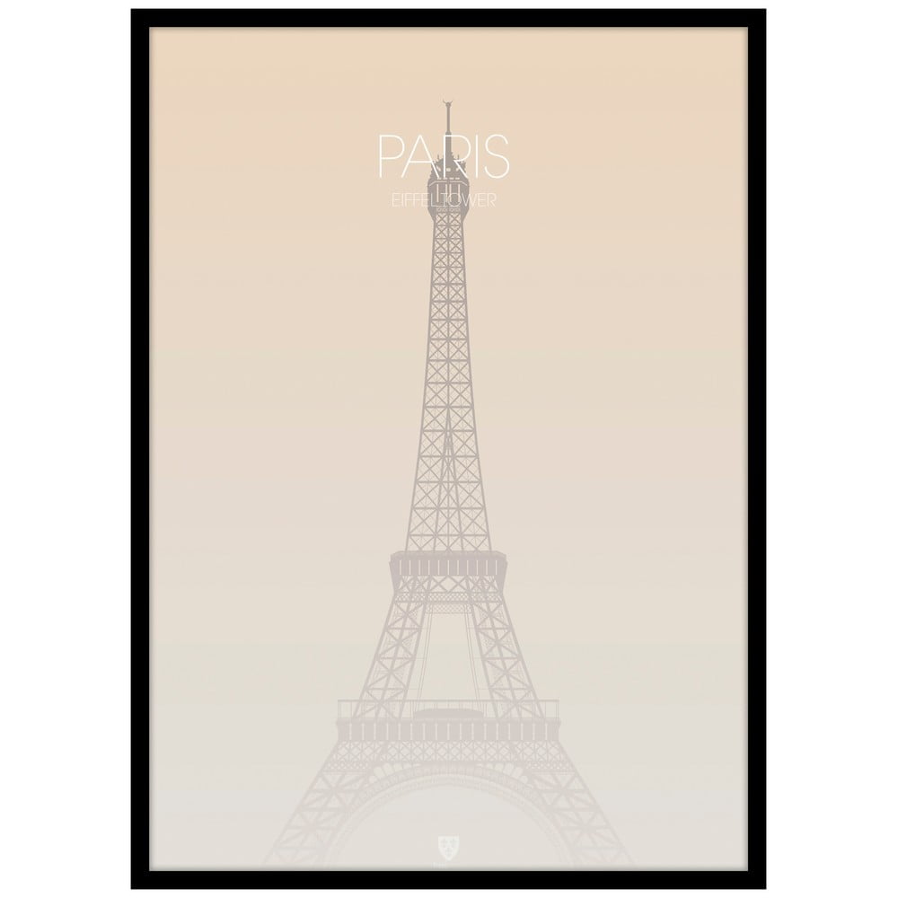 Kép 50x70 cm Paris Eiffel Tower – Malerifabrikken