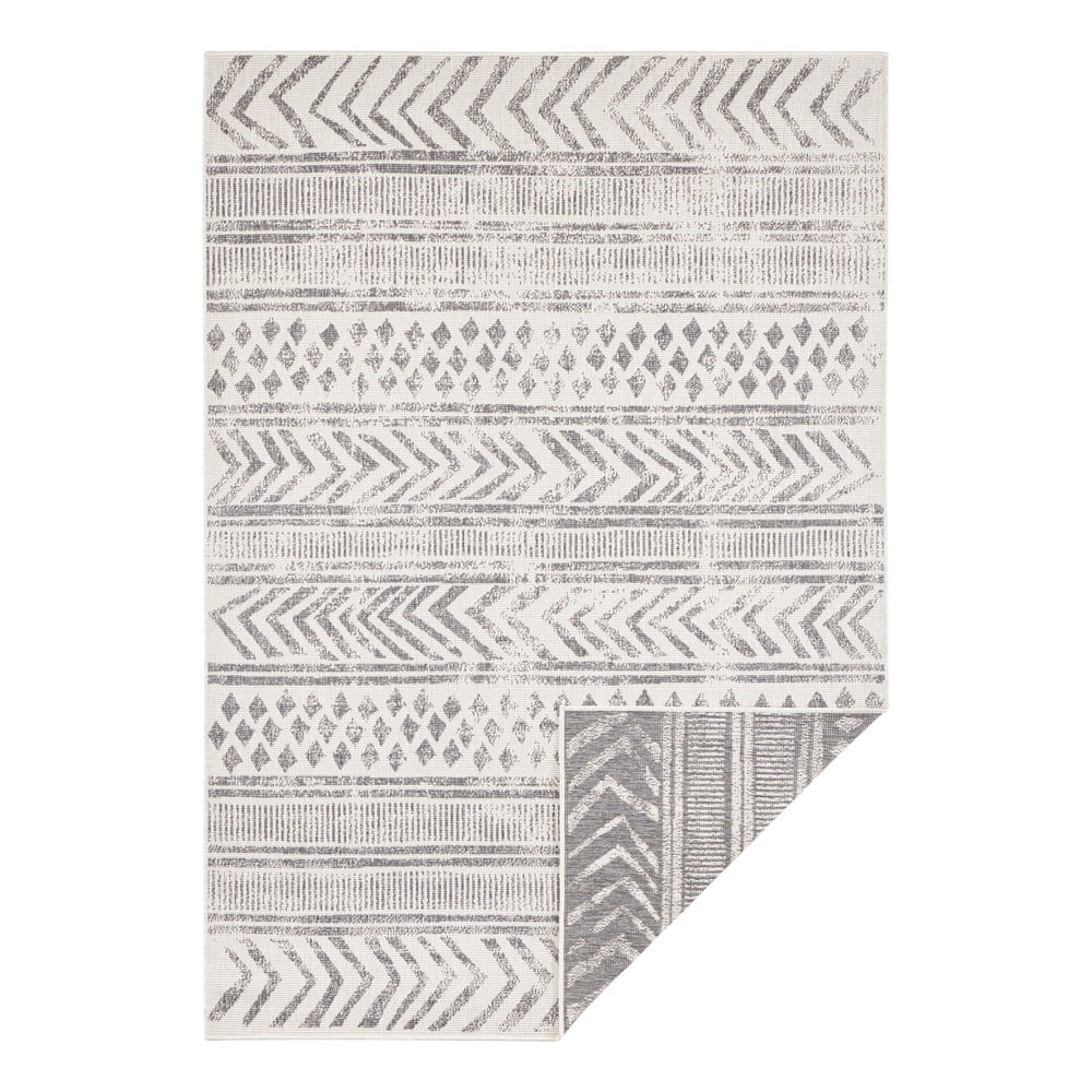 Biri szürke-krémszínű kültéri szőnyeg, 120 x 170 cm - NORTHRUGS